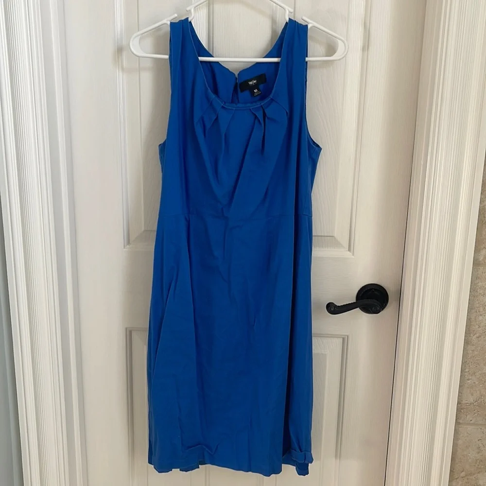 Mossimo XL 16 blue shift dress! EUC - Picture 1 of 3